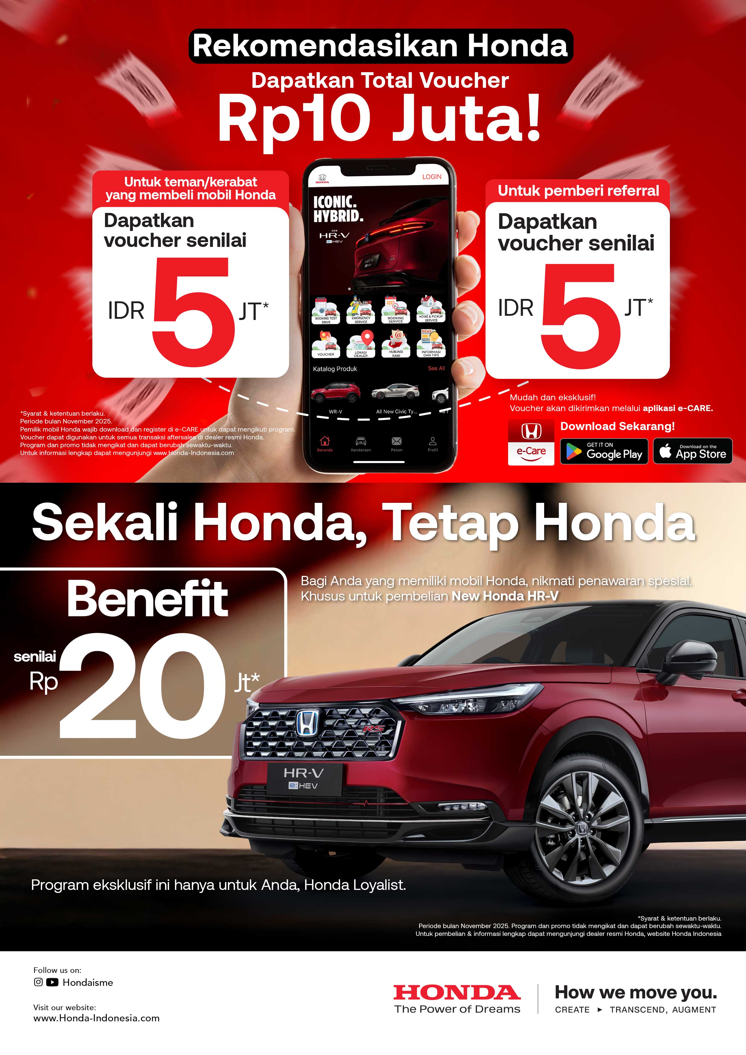 Dari Setia Hingga Rekomendasi, Sama-Sama Untung Bersama Honda